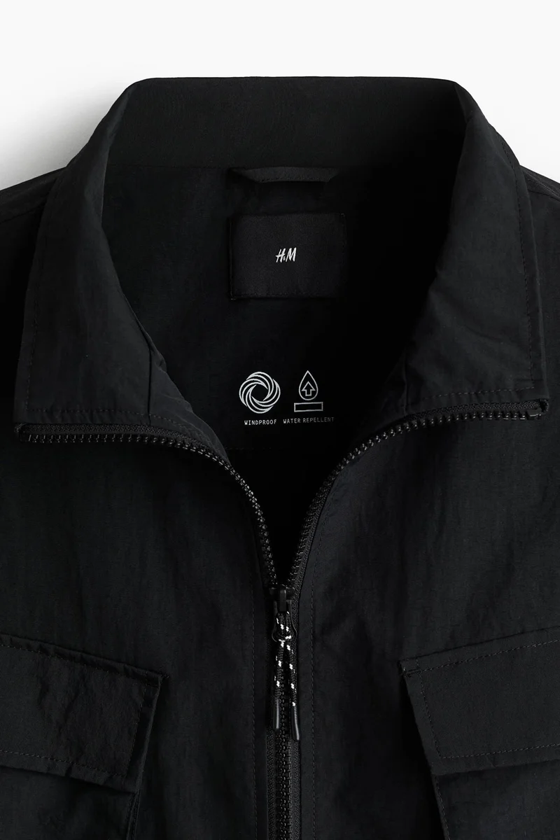 H&M  Windproof and water repellent jacket for Men | Best Price UAE